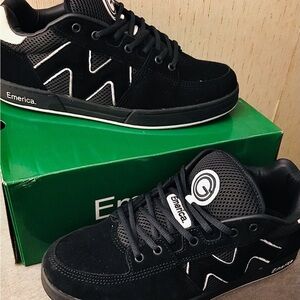 Emerica Marc Johnson Rerelease OG Navy/White Skate Shoes US 10.5